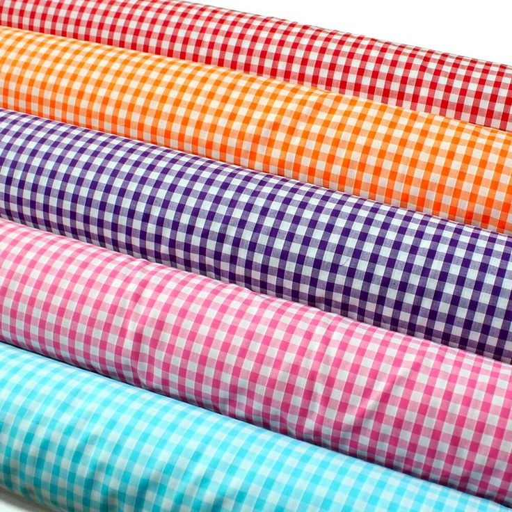 Gingham fabric