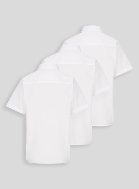 Plain White school shirts