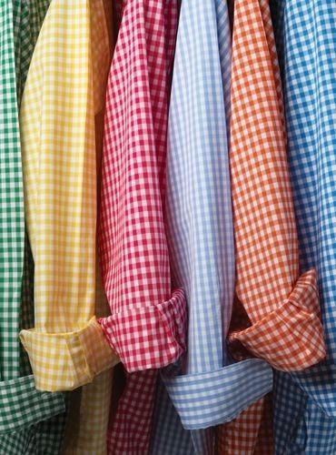 Gingham fabric